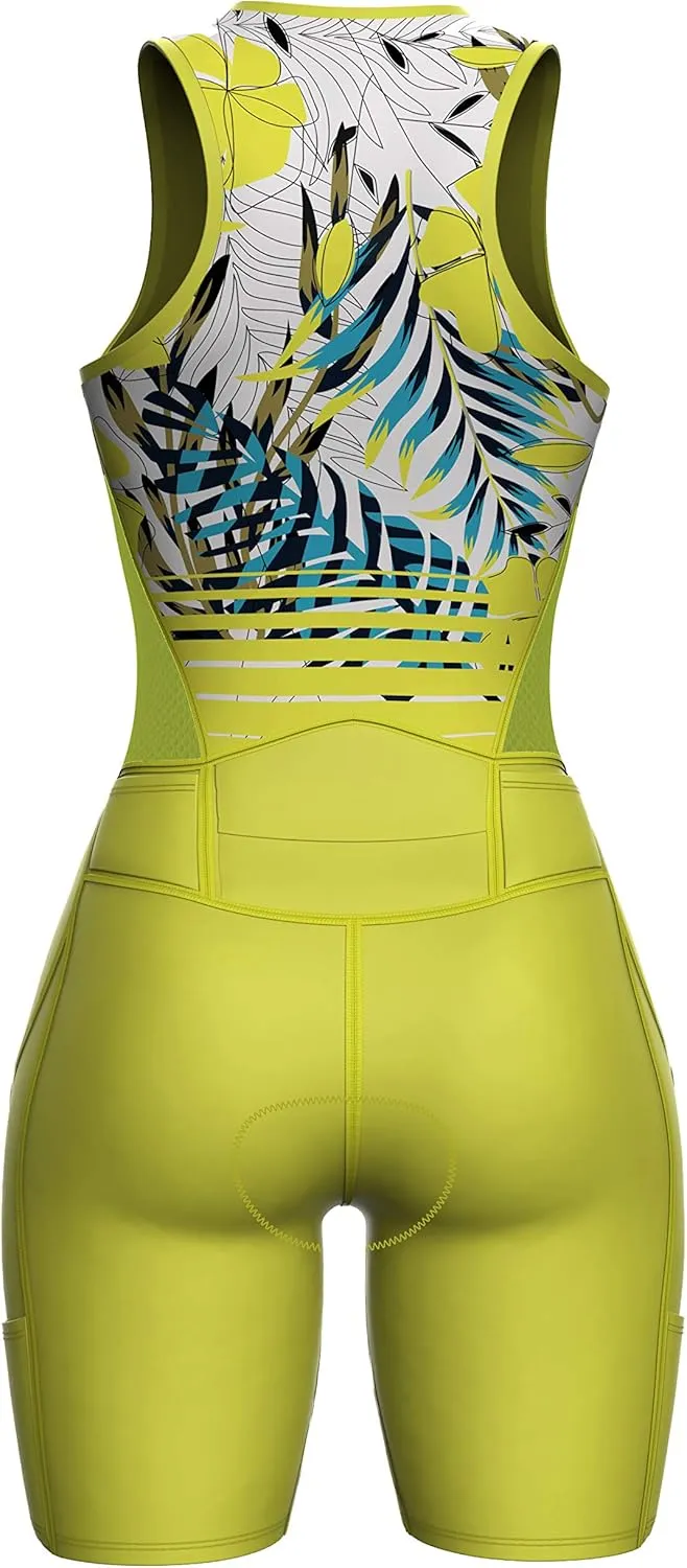 Sparx Women Triathlon Suit Tri Short Racing Cycling Swim Run