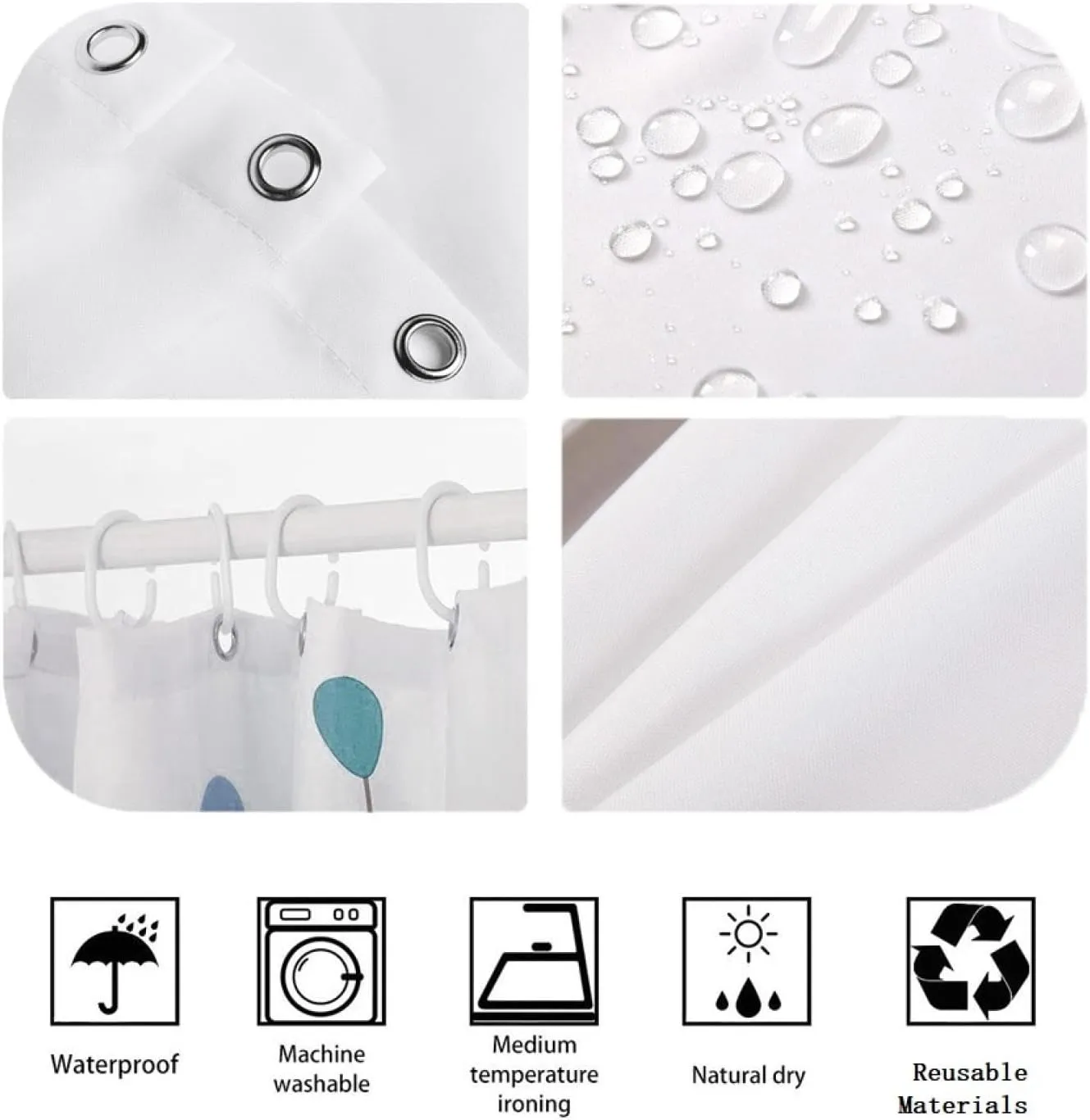 Spring Outing Theme Shower Curtains The Woodland Glade Famous Painting Print Bathroom Curtain for Shower Stall Bathtubs Waterproof 60 x 78 inch