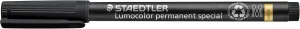 Staedtler Lumocolor Special, Medium, Permanent Marker For Coated surfaces and Glass, Black 319 M-9 (319 M-9 VE)