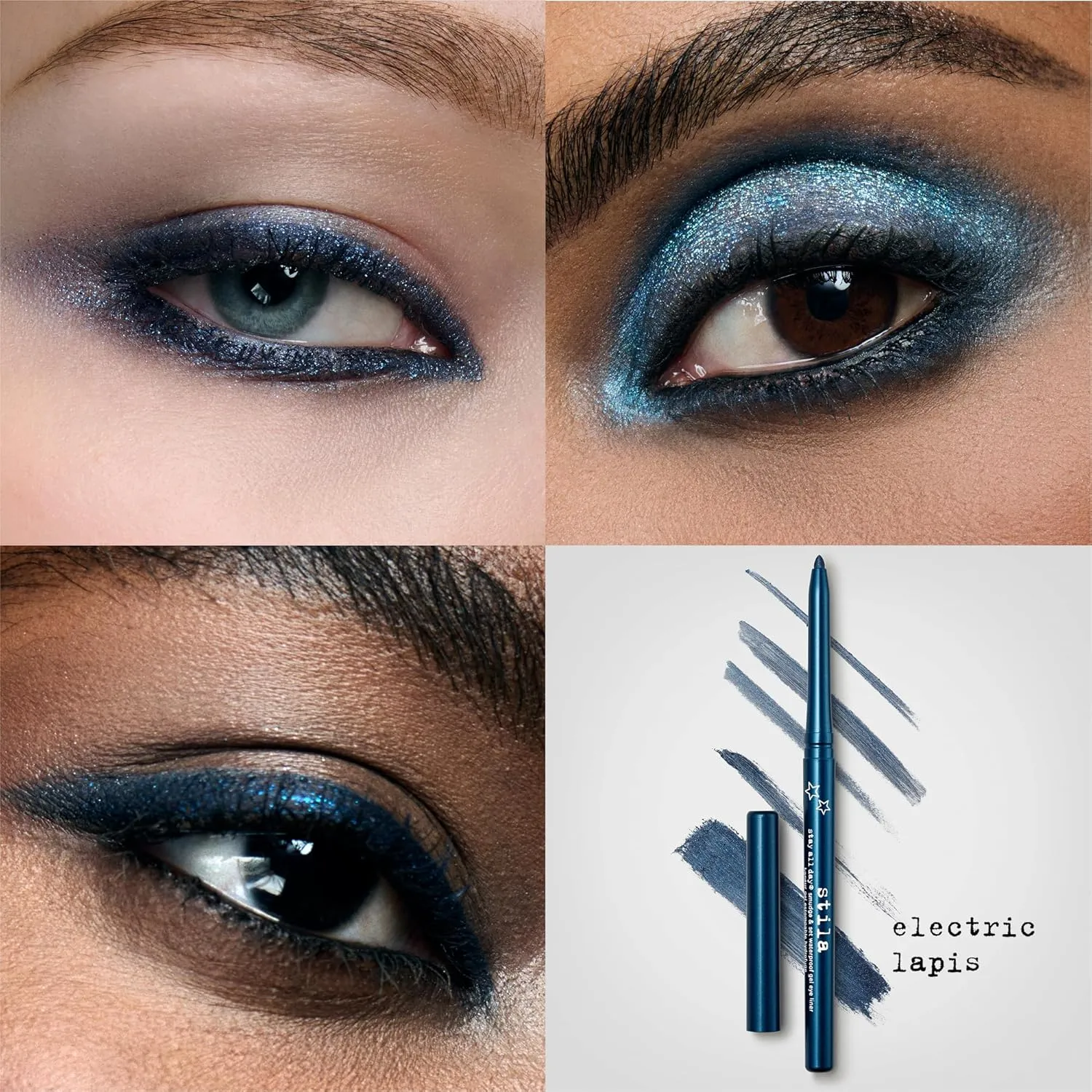 stila Stay All Day® Smudge & Set Waterproof Gel Liner | Long-Wear Gel Eyeliner Pencil for Tightlining, Waterline & Smoky Eye Looks | 12-Hour Wear, No Budge & Fade-Proof