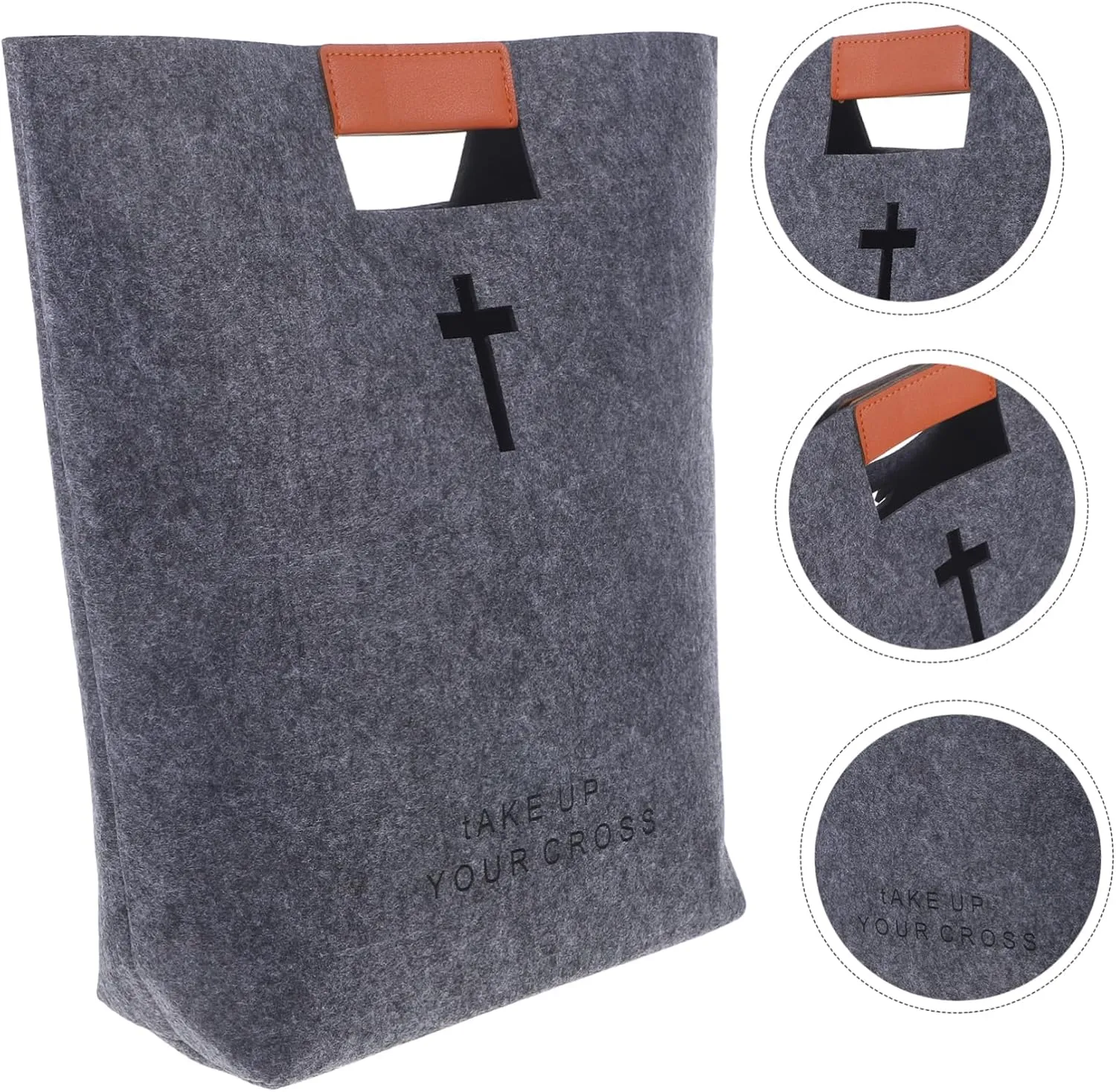 Storage Bag Multi-function Tote Bag Bible Bag for Ladies Bag for Bible Felt Bible Bag Bible Organizer