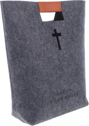 Storage Bag Multi-function Tote Bag Bible Bag for Ladies Bag for Bible Felt Bible Bag Bible Organizer