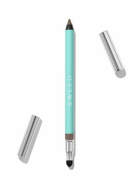 Sweed - Satin Eyeliner | Creamy-Matte, Rich Color, Long-Lasting Wear | Vegan, Cruelty-Free, Clean Beauty (Mink Greige)