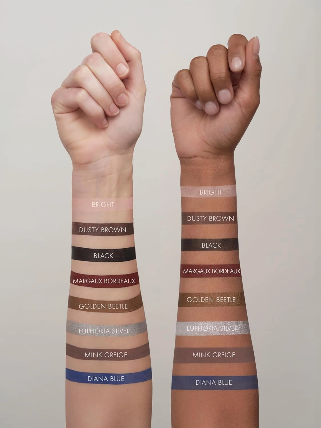 Sweed - Satin Eyeliner | Creamy-Matte, Rich Color, Long-Lasting Wear | Vegan, Cruelty-Free, Clean Beauty (Mink Greige)