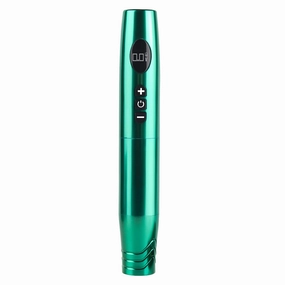 Tattoo Machine Pen Machine Makeup Eyeliner Eyebrows Lips Tools Semi-Permanent Tattoo for Cartridge,Green