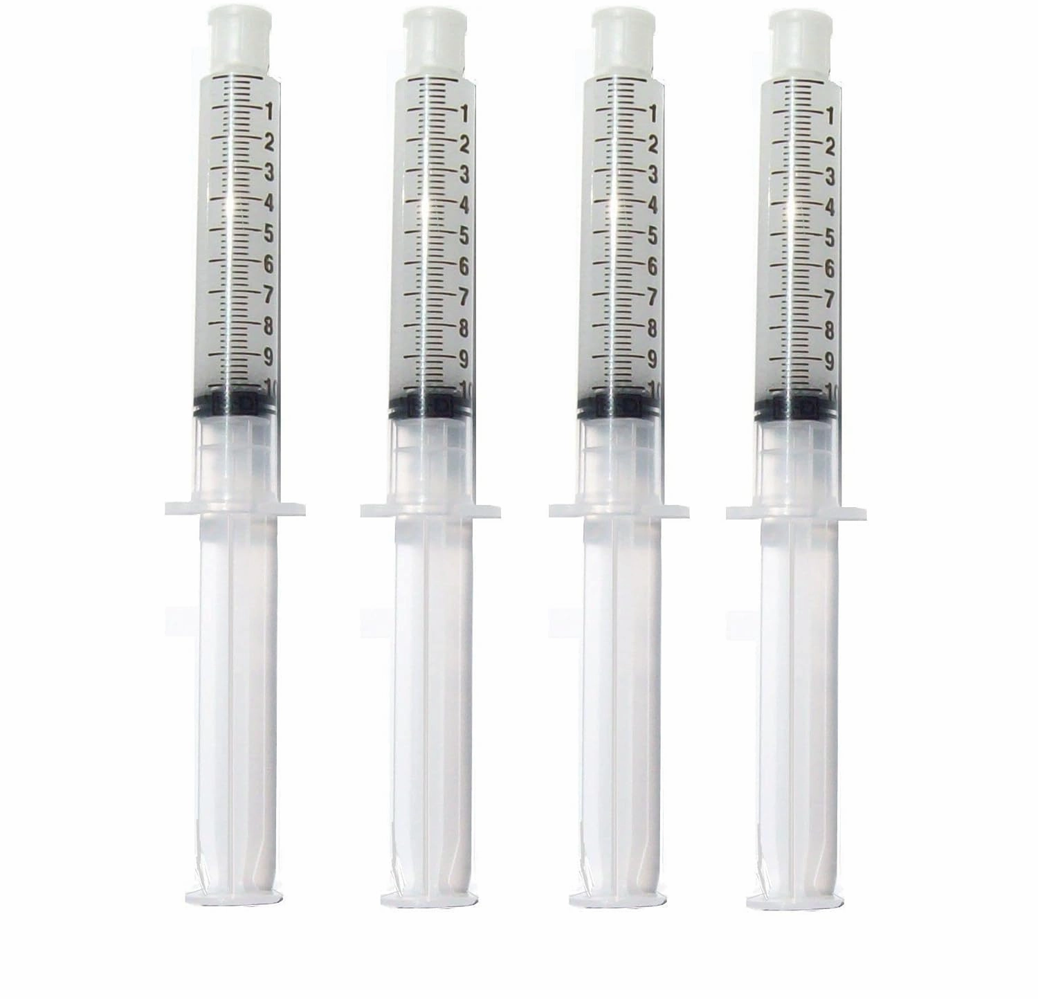 Teeth Whitening Gel Syringe 10ml Dispensers 44% Carbamide Peroxide Tooth Bleaching 4 Pcs