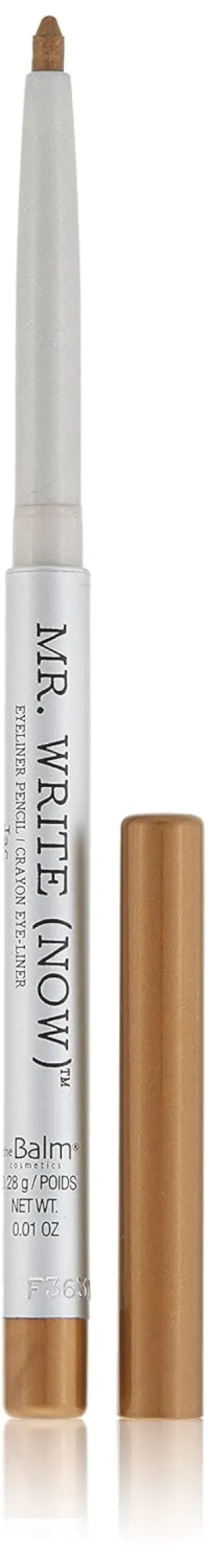 theBalm Mr. Write Now Eyeliner Pencil, Perfect Blend Eyeliner Pencil, Eye Color Pencil with Blending Tip, Long-Lasting