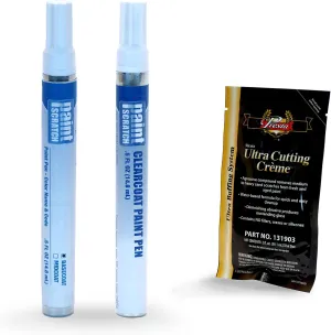 Touch Up Paint Pen Car Scratch Repair Kit - Compatible/Replacement for Hyundai Ioniq-5 Abyss Black Pearl (Color Code: A2B)