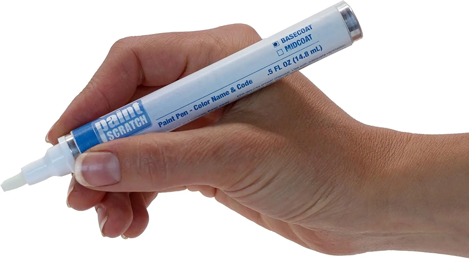 Touch Up Paint Pen Car Scratch Repair Kit - Compatible/Replacement for Hyundai Tucson Abyss Black Pearl (Color Code: A2B)