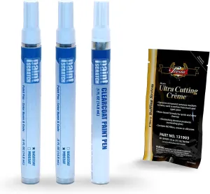 Touch Up Paint Tricoat Pen Car Scratch Repair Kit - Compatible/Replacement for Scion FR-S Crystal White Tricoat (Color Code: K1X)