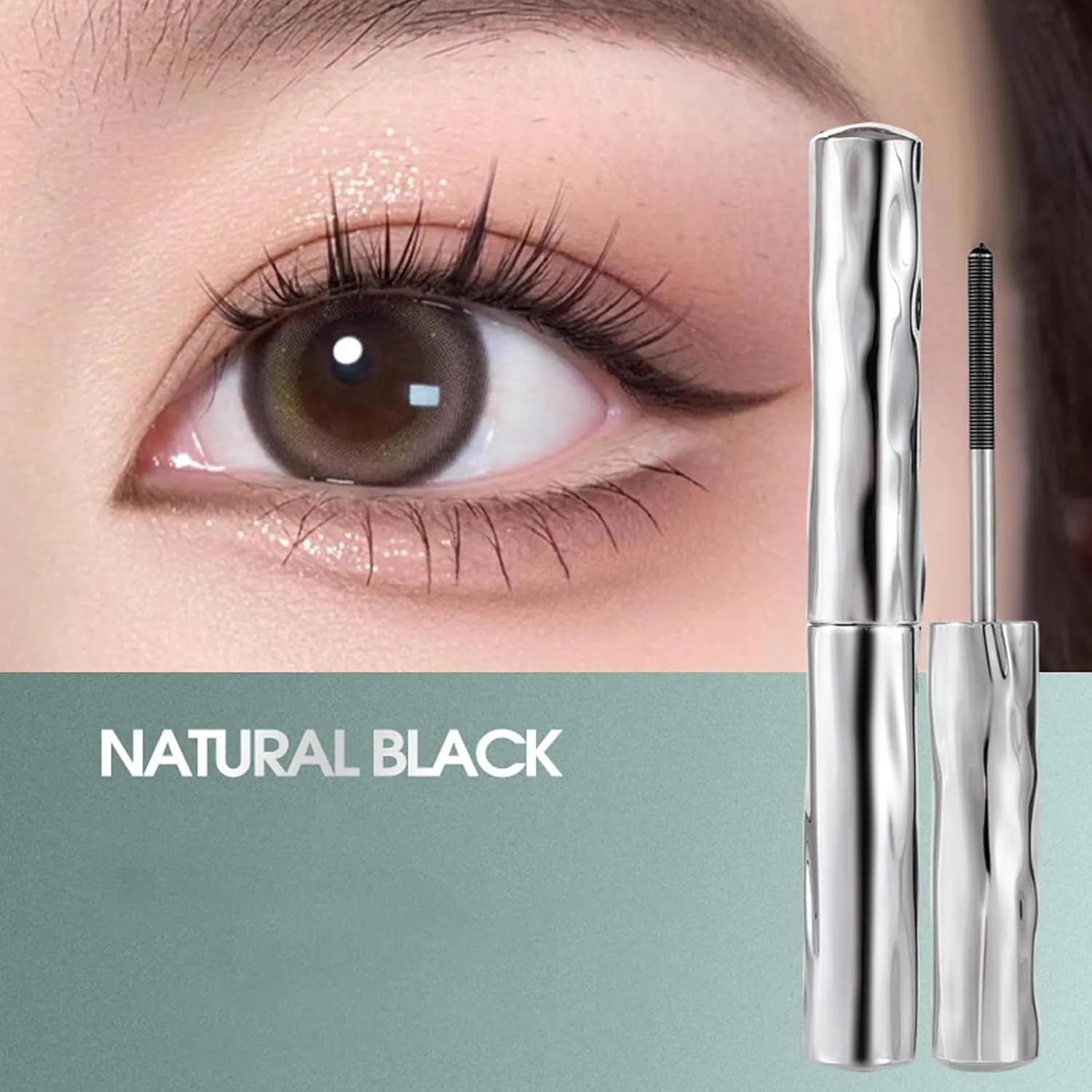 Ultimate Length & Curl Mascara Set, Steel Pipe Eyelash Primer, Steel Tube mascara Primer, 2025 New Waterproof Black Washable Metal mascaras, Iron Wand mascara,Waterproof & Sweat-Resistant (3pcs, 1)