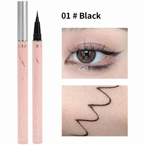 Ultra-thin Waterproof Liquid Eyeliner Korean Makeup For Women Quick