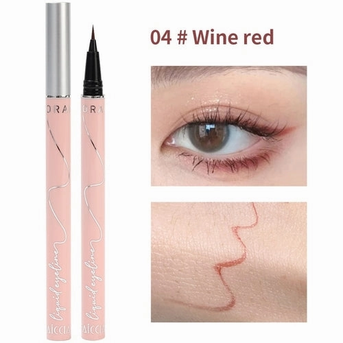 Ultra-thin Waterproof Liquid Eyeliner Korean Makeup For Women Quick
