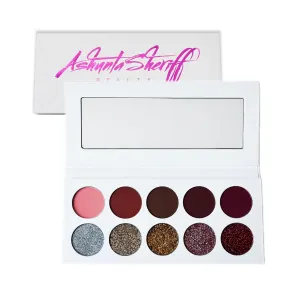 Unicorn Glitter and Matte Eyeshadow Palette, Colorful Eye Shadow Kit for Women, Matte Shades, Vibrant Makeup Palette, Eyeshadow for Bold Looks