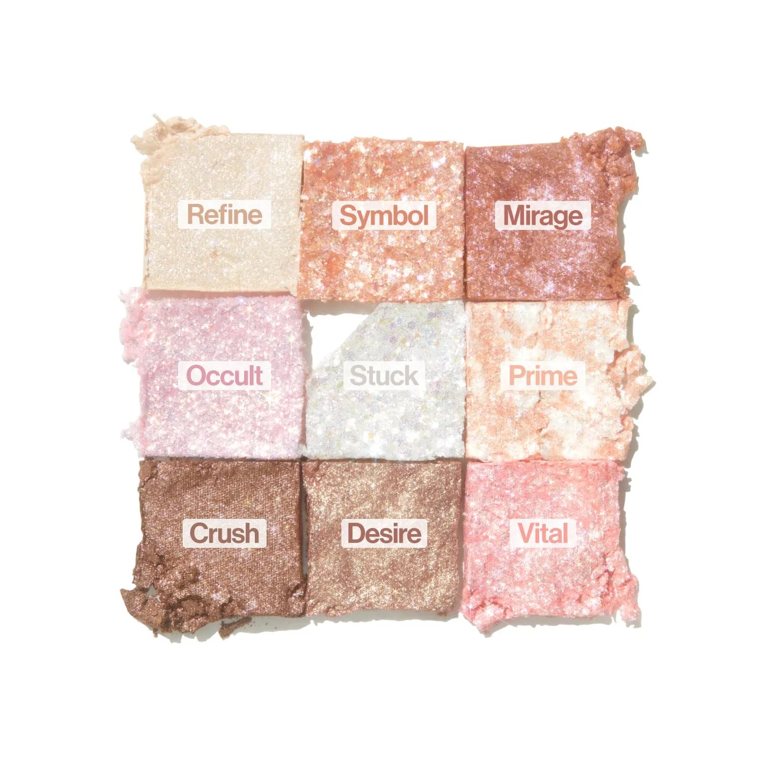 UNLEASHIA Glitterpedia Eye Shadow Palette NO1 - Shimmer Eyeshadow Palette with Versatile Glitter Textures - Eye Makeup Palette for Brown Eyes, Blue Eyes - Paletas de Sombras para Ojos