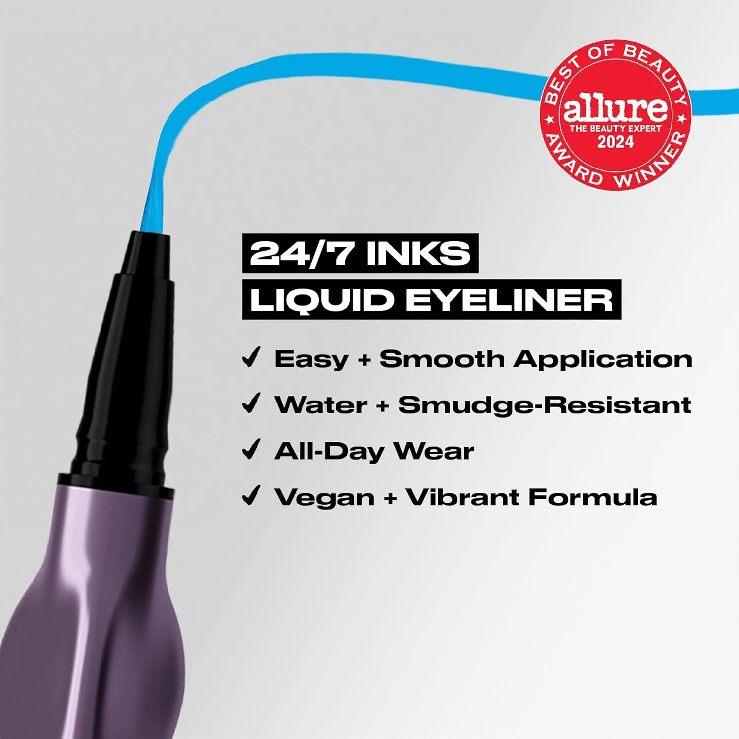 Urban Decay 24/7 Inks Liquid Eyeliner Pen, Water-Resistant, Smudge-Resistant, Fine Tip, Ergonomic Precision Grip, Matte and Shimmer Finishes - 0.01 fl oz