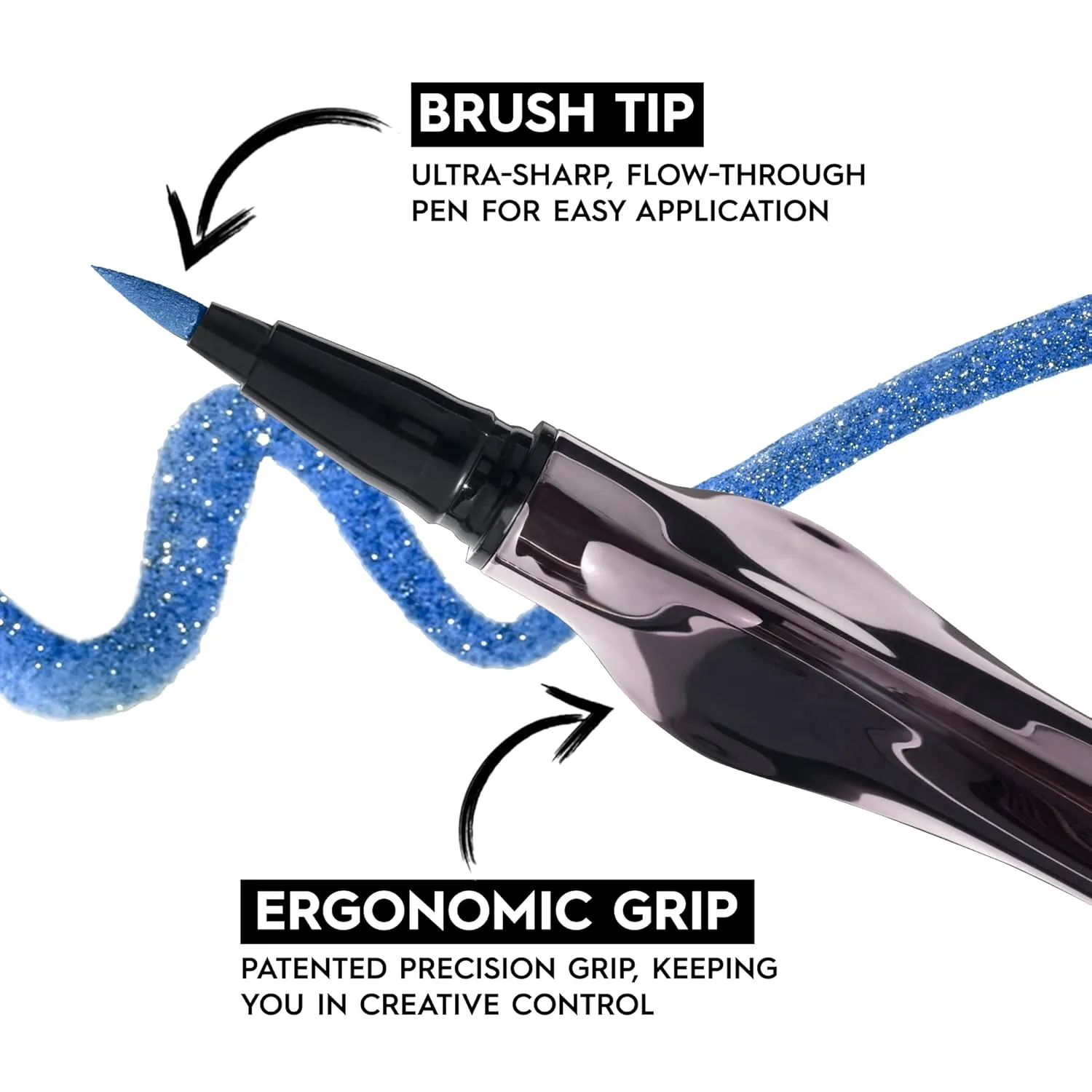 Urban Decay 24/7 Inks Liquid Eyeliner Pen, Water-Resistant, Smudge-Resistant, Fine Tip, Ergonomic Precision Grip, Matte and Shimmer Finishes - 0.01 fl oz