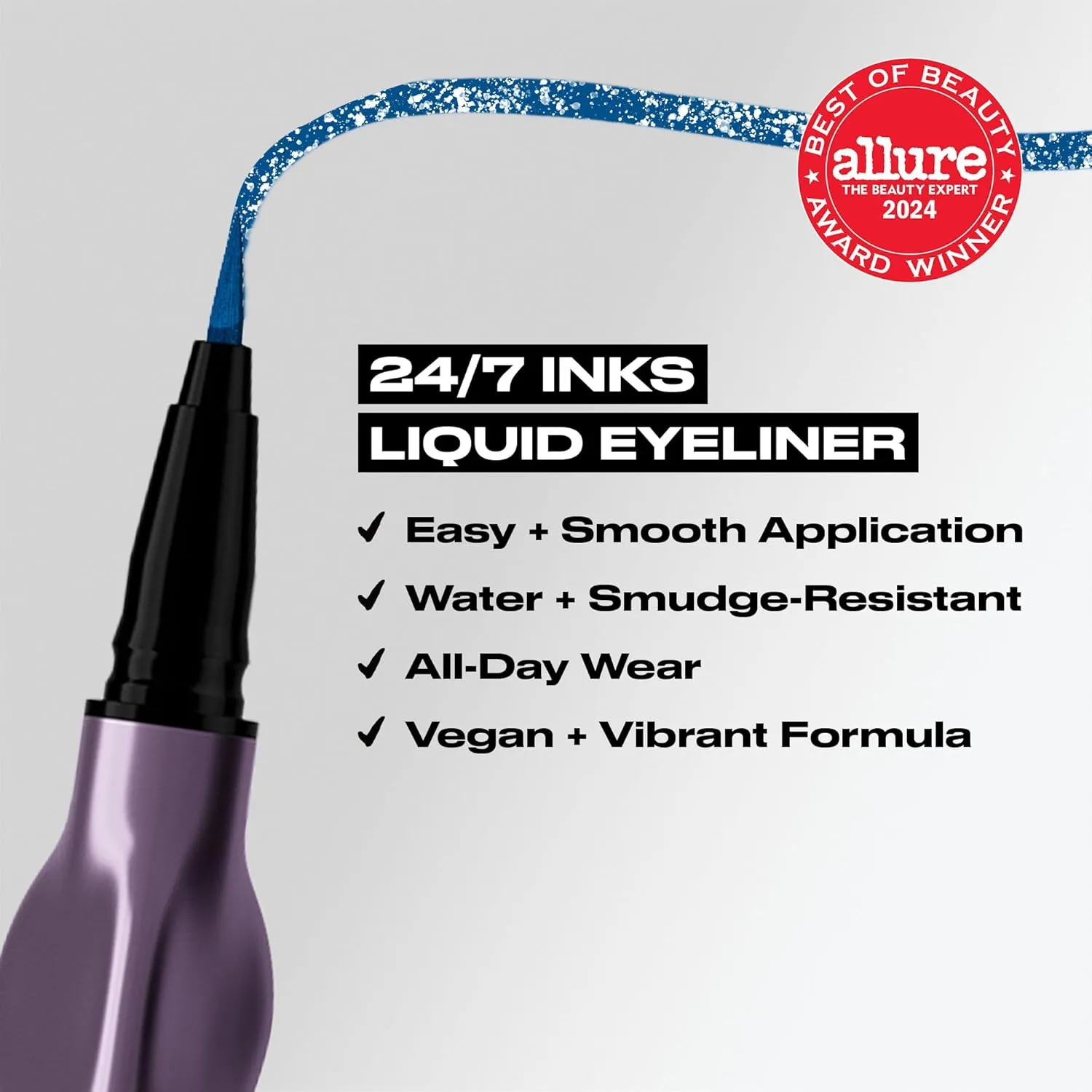 Urban Decay 24/7 Inks Liquid Eyeliner Pen, Water-Resistant, Smudge-Resistant, Fine Tip, Ergonomic Precision Grip, Matte and Shimmer Finishes - 0.01 fl oz