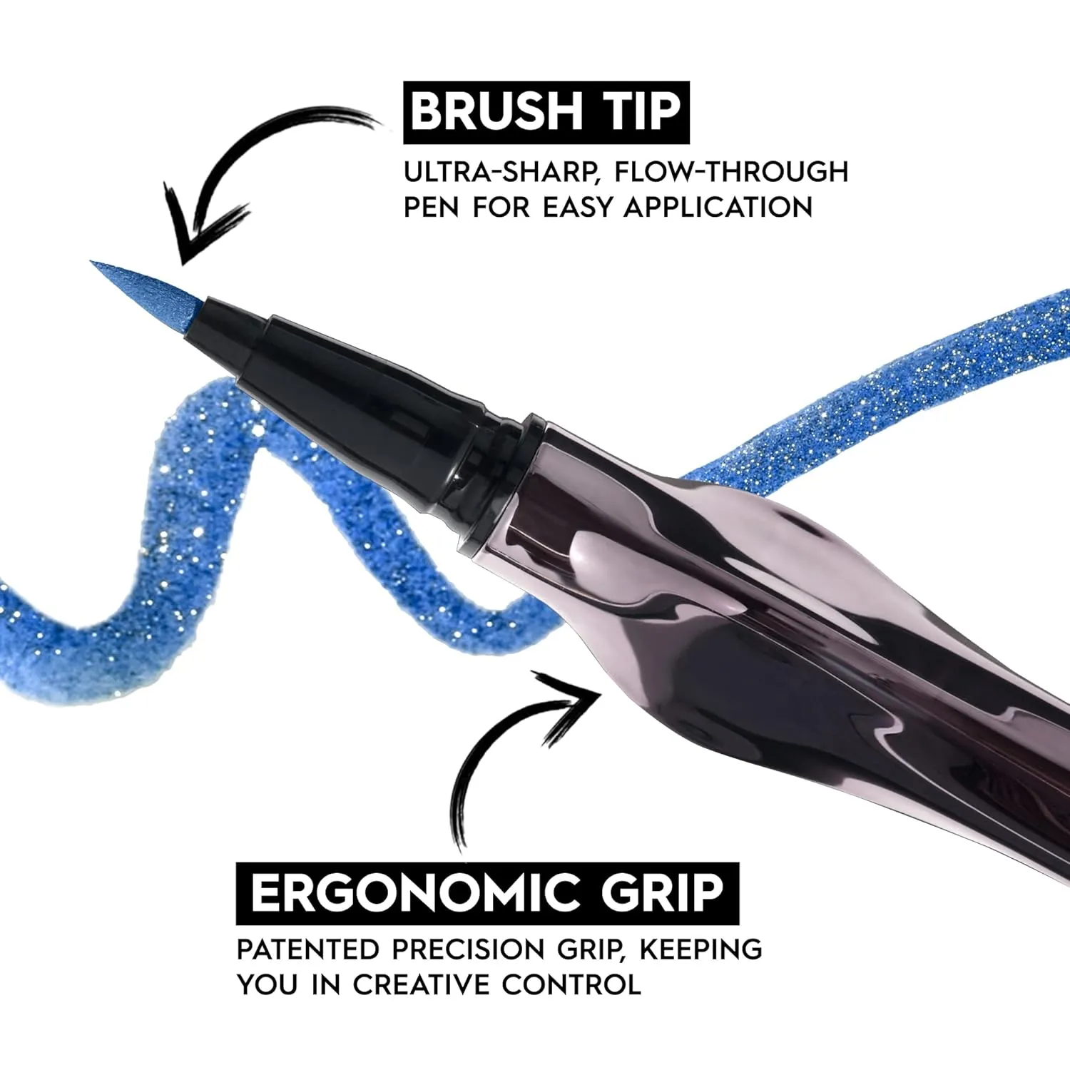 Urban Decay 24/7 Inks Liquid Eyeliner Pen, Water-Resistant, Smudge-Resistant, Fine Tip, Ergonomic Precision Grip, Matte and Shimmer Finishes - 0.01 fl oz