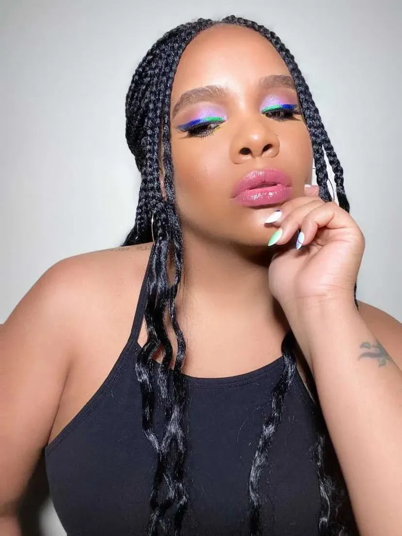 UV Paint Liners, Vegan Formulation and Bold Pigments (Purple Reign)