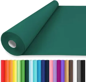 Vanhench 24"x2520"(210') Christmas Green Solid Color Wrapping Paper, Art Kraft Paper for Bouquet Flower Crafts Packing, Poster, Bulletin Board, Floor Covering & Table Runner