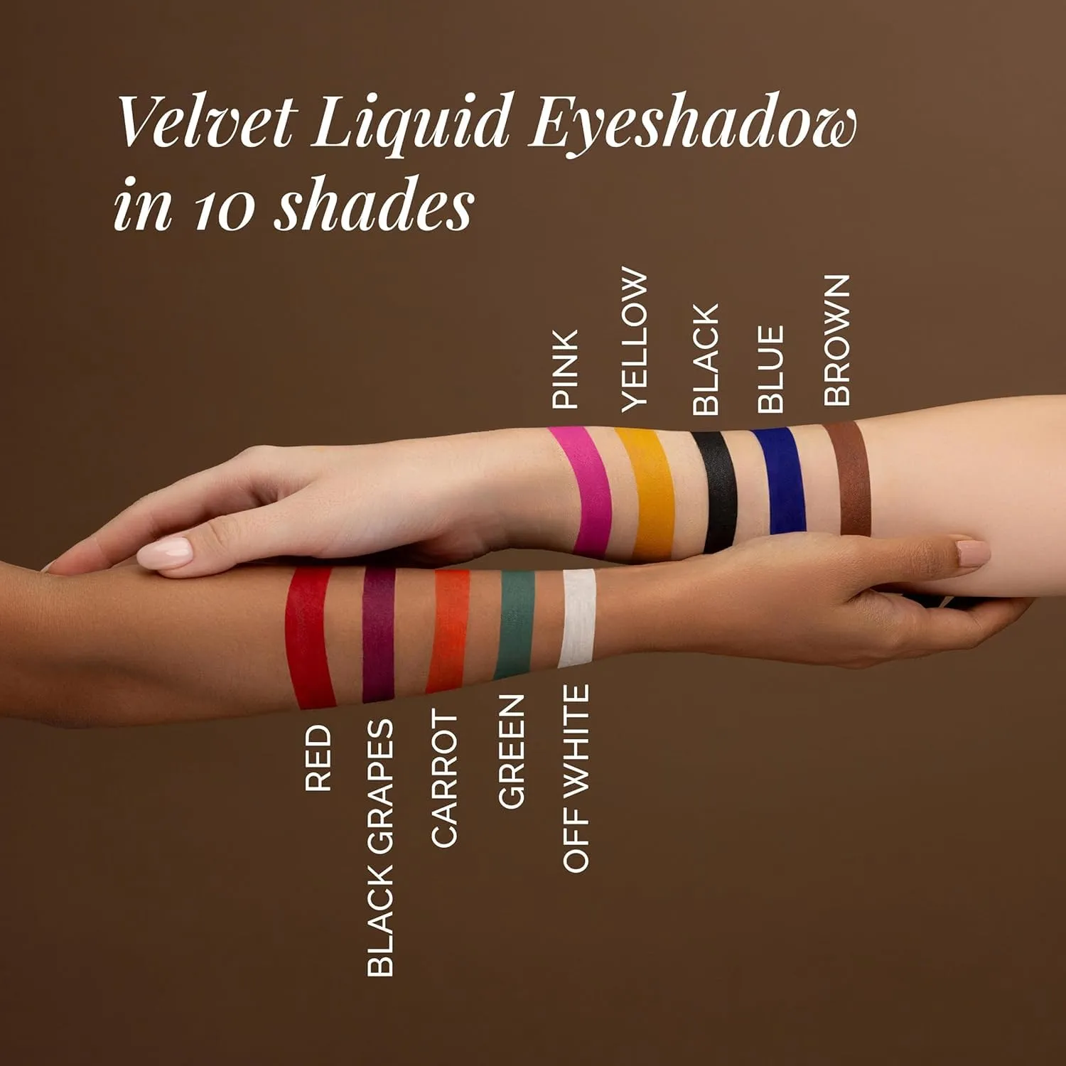 Velvet - Liquid Eyeshadow & Eye Primer in Blue Color - (5ml) for Long-Lasting, Waterproof Matte Finish Makeup Look - Best Suitable for Eyeshadow base