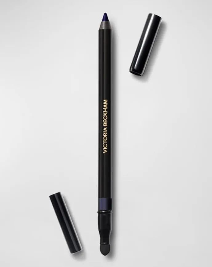 Victoria Beckham Satin Kajal Longwear Waterproof Eyeliner - Navy Noir & Complimentary Face Sheet Masque