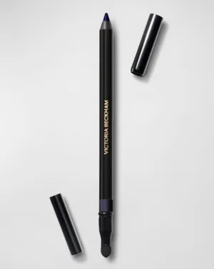 Victoria Beckham Satin Kajal Longwear Waterproof Eyeliner - Navy Noir & Complimentary Face Sheet Masque