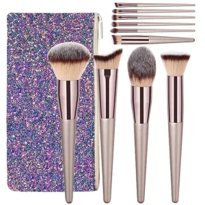 ViSaTai Makeup Brush Set 18 Pcs Professional for Eye and Face shadows Blush Concealer Gifts for Women