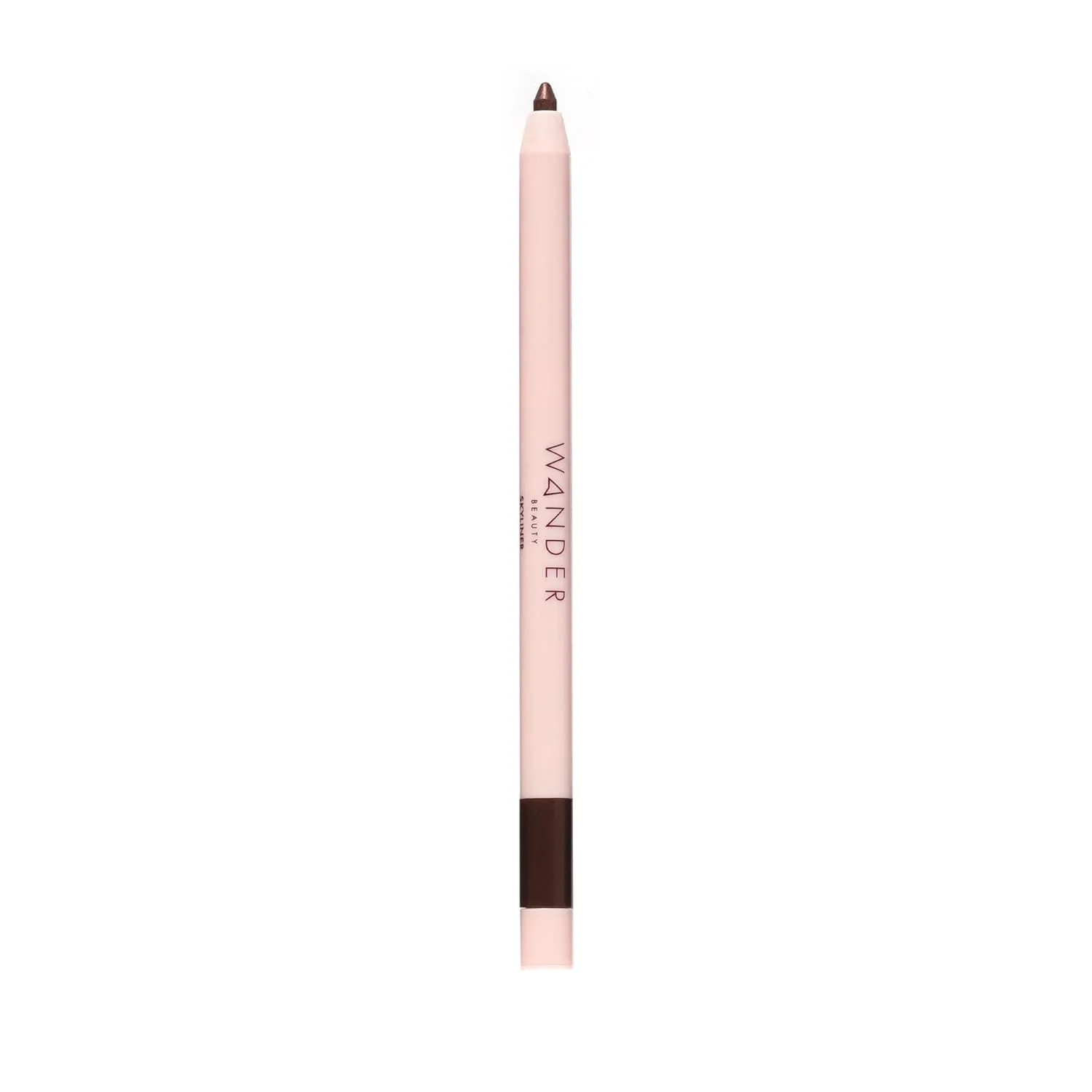 Wander Beauty Skyliner Automatic Gel Eyeliner (Tan Line) - Smudge Proof Retractable Gel Liner - Precise Application With Built-In Eye Pencil Sharpener - Intense Pigment Gel Eyeliner Pencil- 0.01 fl oz