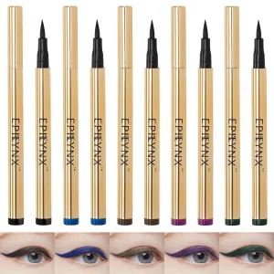 Waterproof Eyeliner - Smudge-Proof Liquid Eyeliner Pen with Precision Tip for Smooth, Long-Lasting Application - Vegan, Hypoallergenic & Gluten-Free Eye Liner - 5 Shades 2mL each Gift Set