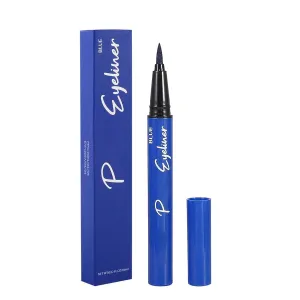 Waterproof Liquid Colorful Eyeliner, Black Brown Blue Eye Liner Makeup Pen, Waterproof Long Lasting Pocket Eyeliner with Micro Tip, Vegan Formula, Gift For Women