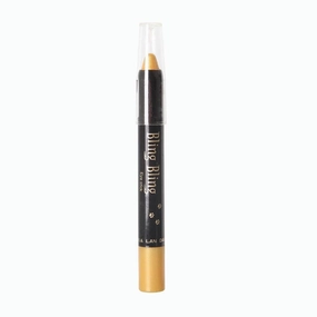 Waterproof Pearlescent Eyeshadow Eyeliner Pencil Glitter Matte Nude Eye Shadow Makeup Pigment Silkworm (Golden)