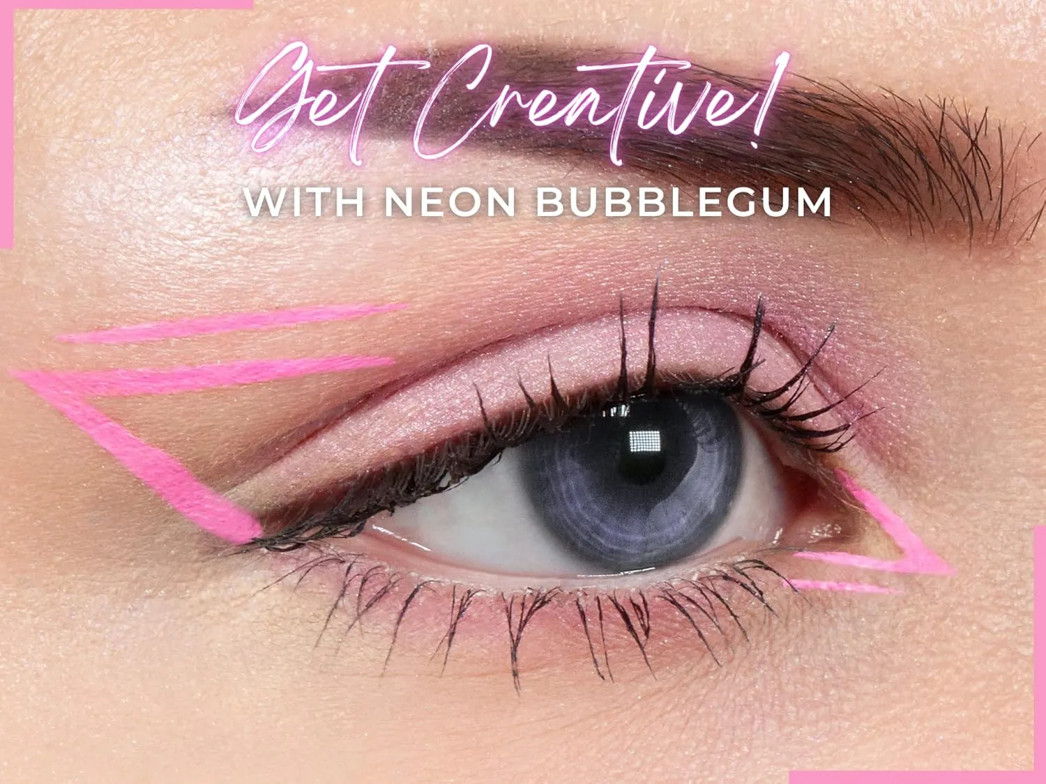 Wet Liners Parent- Cake Eyeliner with Applicator Brush - Water Activated Dry Pressed Eyeliner - Long-Lasting, Vibrant Color, Smudge Resistant - Vegan Cruelty Free Paraben Free (Neon Bubblegum)