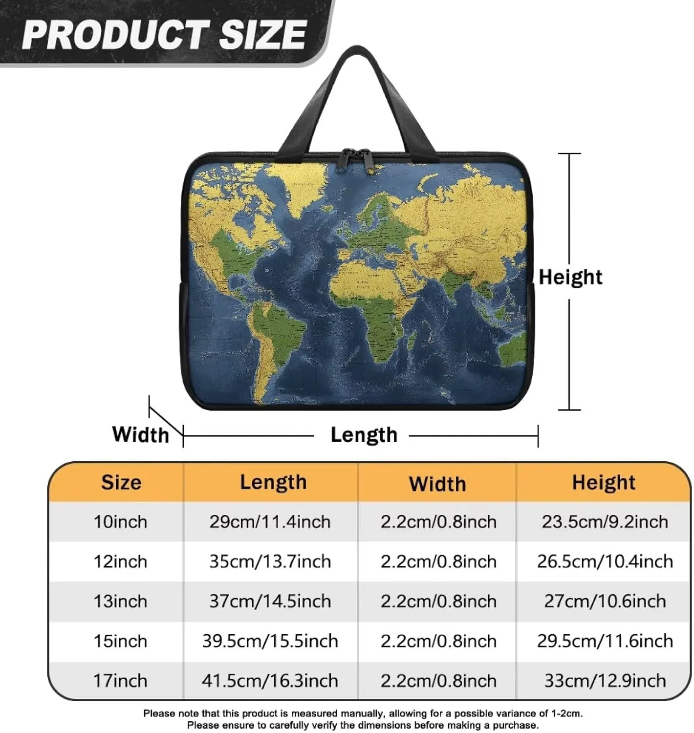 Women Men Laptop Tote Bag Portable Work 10-17 Large Laptop Briefcase Waterproof Messenger Handle Bag Business Trip