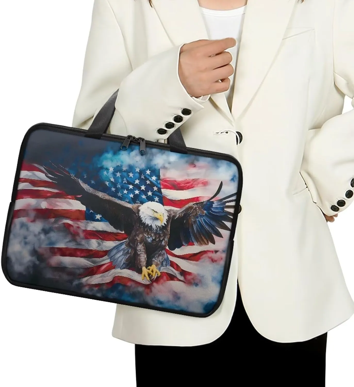 Women Men Laptop Tote Bag Portable Work 10-17 Large Laptop Briefcase Waterproof Messenger Handle Bag Business Trip