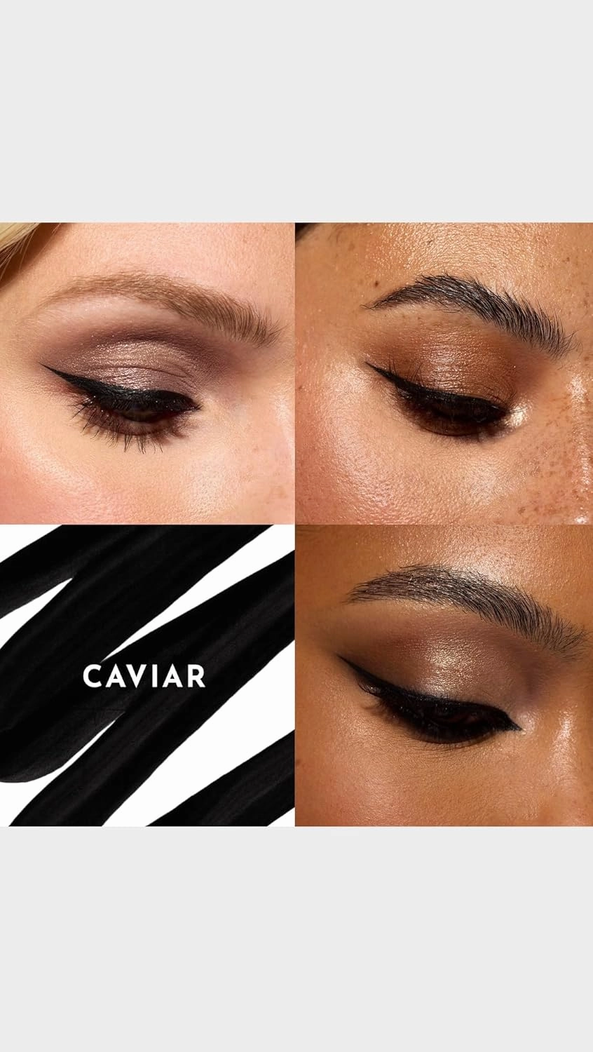 Women's Easy Eyes Ultra Precise Liquid Liner, Caviar, Black, 0.011 Fl Oz