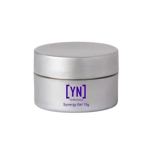 Young Nails Synergy Gel System, Building Gel - Hard Builder Gel, Superior Adhesion & Strength, Structured Nail Gel Builder - Build Gel, Pink, 15g
